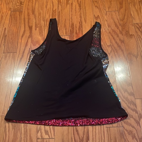 Charlotte Russe Sequin Stripes Tank - Picture 9 of 10